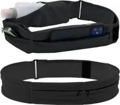 CUBATTY ランニングポーチ 揺れない ランニングスマホポーチ 3ポケット