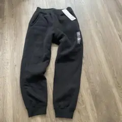 UNIQLO 裏起毛130サイズ ブラック スウェットパンツ