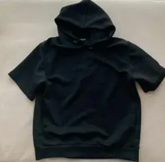 【Sサイズ】GU ACTIVE　ドライスウェット ビッグプルパーカー　半袖