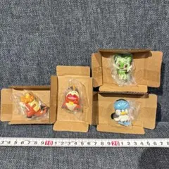 【現品限り】モンコレ ポケットモンスター 4点セット 御三家 とアチゲータ