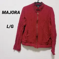 MAJORA 【L/G】赤 ジャンパー ブルゾン