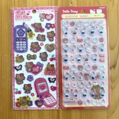 ハローキティ ステッカーシート 2枚セット