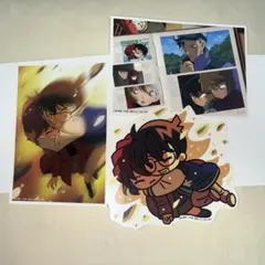 セガラッキーくじ 名探偵コナン メモリアルカット Ｊ賞 コナン&灰原哀