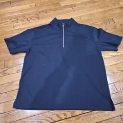 SLICK ブラック ハーフジップ Tシャツ サイズ1のサムネイル