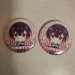 カラフルピーチ バレンタイン缶バッジ ゆあんくん - メルカリ