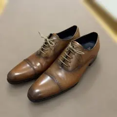 LANVIN COLLECTION レザー ドレスシューズ ブラウンのサムネイル