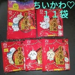 明星 チャルメラ 宮崎辛麺 ちいかわコラボ 空袋 10袋+外袋