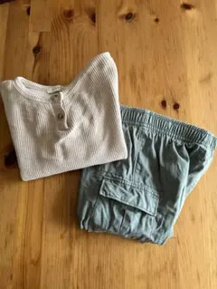 モンベベ×GAP カーゴパンツ　ロンT 80 セット　　　バラ売り可