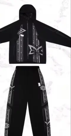 mertra x umbro ナイロンパンツXS 青 - メルカリ