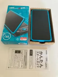ニンテンドー2DS LL New ブラック×ターコイズ 本体　2ds本体