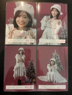 櫻坂46 生写真 松田里奈 クリスマスサンタ2025