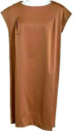 【美品】SHIPS ブラウン チュニック ワンピース oneサイズ