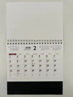 【新品】2026年　卓上カレンダー