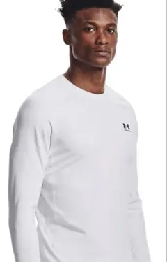 新品！UAコールドギアアーマー フィッティドロングスリーブクルーネックシャツS