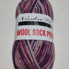 スーパーウォッシュメリノ　ナスカ ウールソックプリント 色番4901　約100g