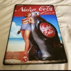 Falloutグッズ　ヌカコーラ ブリキ製看板 アンティーク　バージョン16