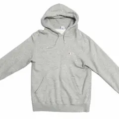 Champion グレー フード付きパーカー L