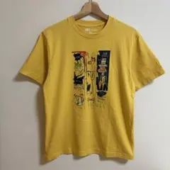 UNIQLO UT ジャン＝ミシェル・バスキア 半袖 レギュラーフィット M 黄