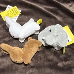 ミッフィー ブルーナアニマル うさぎ・ぞう ぬいぐるみマスコット