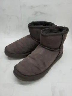 UGG CLASSIC MINI ムートンブーツ ブラウン 24