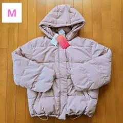 週末セール❗【新品未使用】C•O•L•Z•A ダウンジャケット くすみピンク М