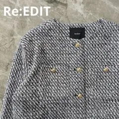 リエディ ノーカラージャケット