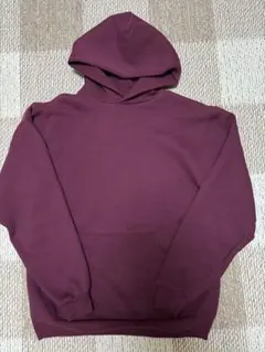 90s USA製Russell Athletic バーガンディ パーカー M