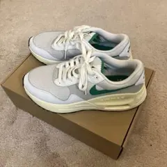 ナイキ AIR MAX SYSTM ホワイト/グレー/グリーン 26.0cm