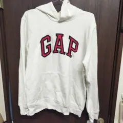 GAP プルオーバーパーカー ホワイト メンズM