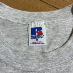 90s USA製 ラッセルアスレティック Tシャツ グレー Mサイズのサムネイル