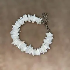 【フォロー割実施中】シェル チェーン ブレスレット