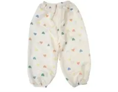 新品❣️薄地 ゆったり パンツ 長ズボン キッズ ズボン ボトムス 裾ゴム