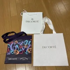 DECORTÉ フランクミューラー、ピンクなど、ショッピングバッグ ￼４枚セット