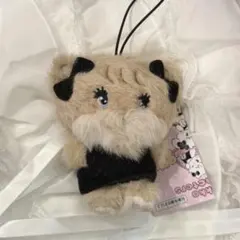 mikko BLACK RIBBON ぬいぐるみ　マスコット　ラテ