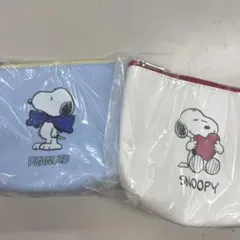 スヌーピー ポーチ＆ミラーセット 2種セット