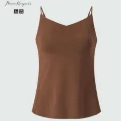 UNIQLO マメクロゴウチ エアリズム　ブラ　キャミソール　ブラウン　M