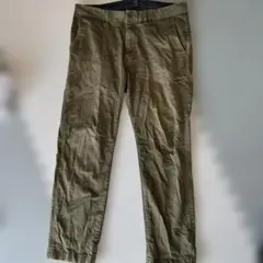 BEAMS HEART カーキ チノパン L