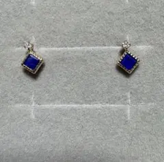 JEWELRY TSUTSUMI 10Kラピスラズリ フックピアス - メルカリ