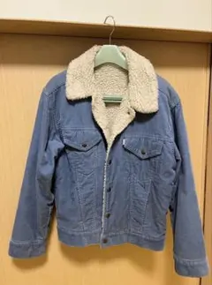 【セール】Big John シェルパ襟付きデニムジャケット Lサイズ