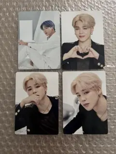 BTS JIMIN ミニフォトカード4枚セット公式