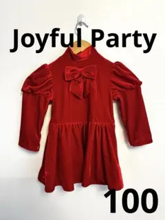 Joyful Partyドレス　赤　結婚式　お祝い　クリスマス
