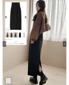 GRL バックスリットタイトスカート M DK1081