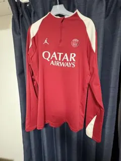 Nike PSG ドリルトップ インポートL レッド/ファントムのサムネイル
