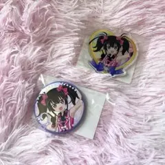 プリティーリズム オーロラドリーム 久里須かなめ 缶バッジ アクキー