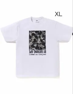 タグ付未使用】アベイシングエイプxコムデギャルソン大阪26SS-SCREEN白 