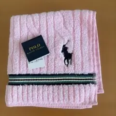 Polo Ralph Lauren ピンクタオルハンカチ
