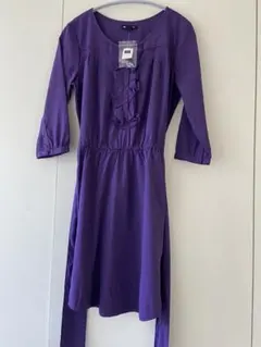 【新品タグ付き】GAP ワンピース　パープルＳサイズ★