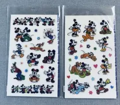 【新品未使用】90年代　レトロ　ディズニーステッカーセット 2シート
