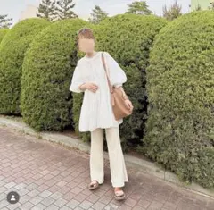 春夏に大活躍！ふわり、風をまとう。3wayバルーンスリーブティアードシアーシャツ