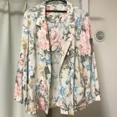 vintage★花柄ジャケット